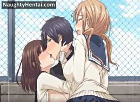 Kiss Hug part 2 | Naughty Threesome Hentai Porn