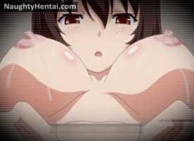 Jitaku Keibiin 3 part 2 | Naughty Brunette Bitch Hentai Movie