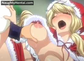 Eromame trailer 1 | Naughty Santa Girl Creampied In Hentai Porn